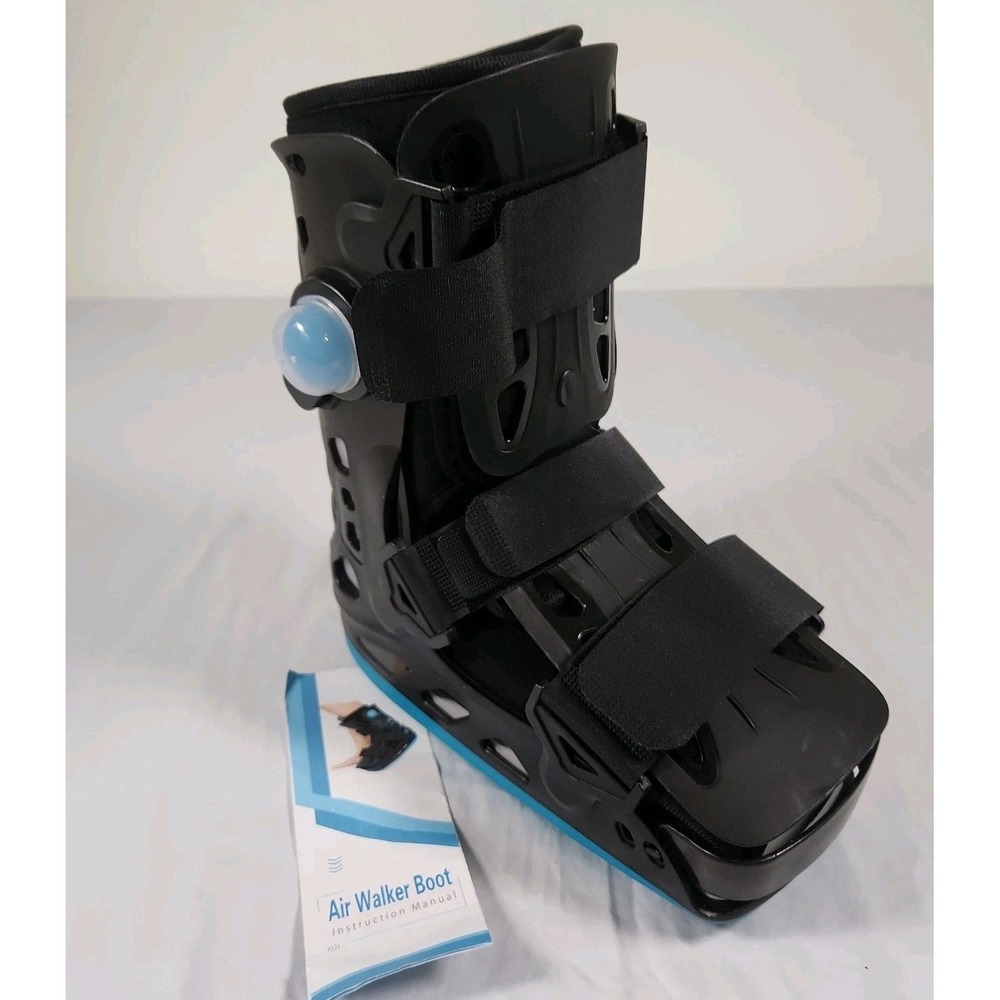 Double Balloon Ankle Protector Fracture‎ Fixation Boot Air Cam Walk Boots Medium
